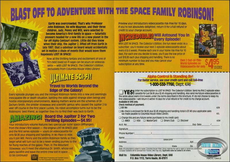 Lost in Space Video Ad