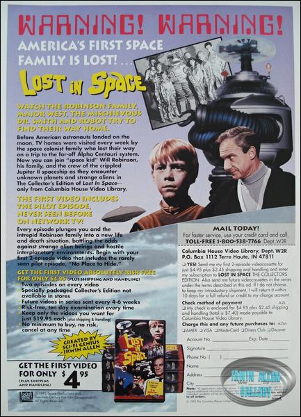 Lost in Space US Video Release Ad