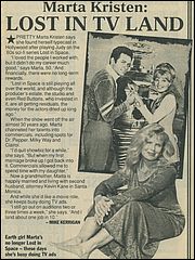 Marta Kristen of Lost in Space