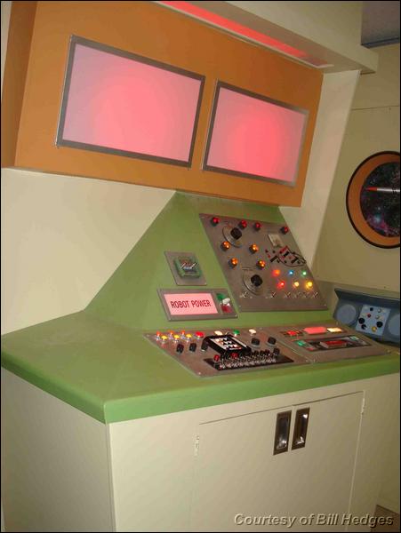 Observatory With Robot Control Panels 