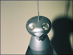 Replica of Nik the Robot Parrot