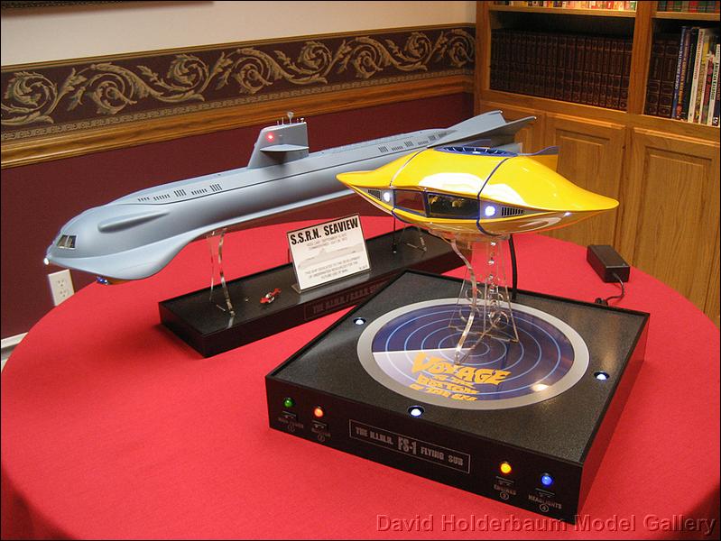 TV Seaview and Flying Sub