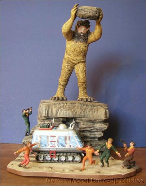 Polar Lights Cyclops and Chariot Model Build