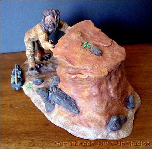 Lost in Space Cyclops and Cave from Lunar Models