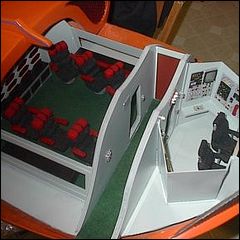 Scratch built interior