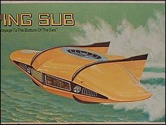 Aurora Flying Sub Model Kit Box