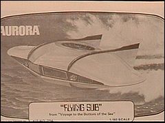 Aurora Flying Sub Model Kit