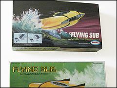 Aurora Flying Sub Model Kits