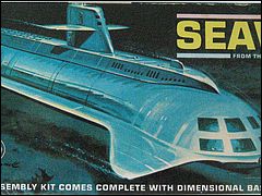 Aurora Seaview Model Kit Short Box #707 1966-68