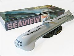 Aurora Seaview Model Kit Short Box #707 Built 1966-68
