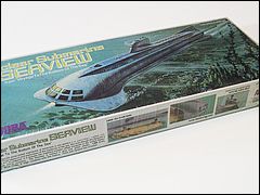 Aurora Seaview Model Kit #253 1975