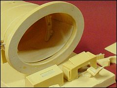 Lunar Models Fujimi Time Tunnel Model Kit Pieces