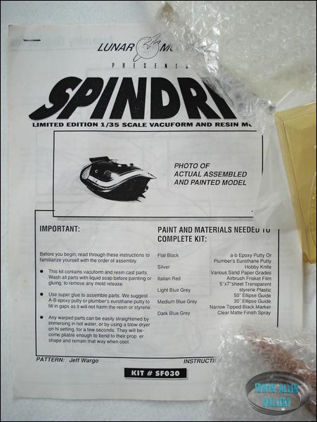 Lunar Models Spindrift Exterior Model Kit