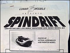 Lunar Models Spindrift Kit