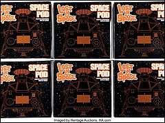 Factory Sealed Space Pod Models