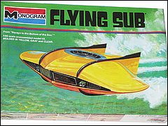 Monogram Flying Sub Model Kit