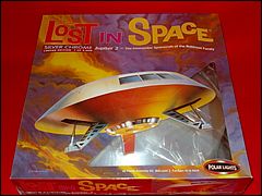 Silver Chrome Jupiter II Model Kit