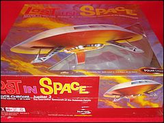 Silver Chrome Jupiter II Model Kit