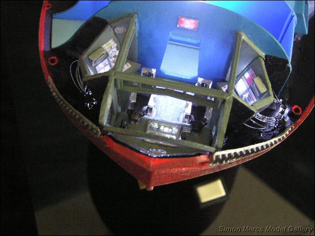 Fully detailed Spindrift interior with Fiber optic effects