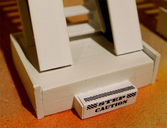 TSDS Launchpad kit with additional "concrete" base pieces (not currently included in kit)