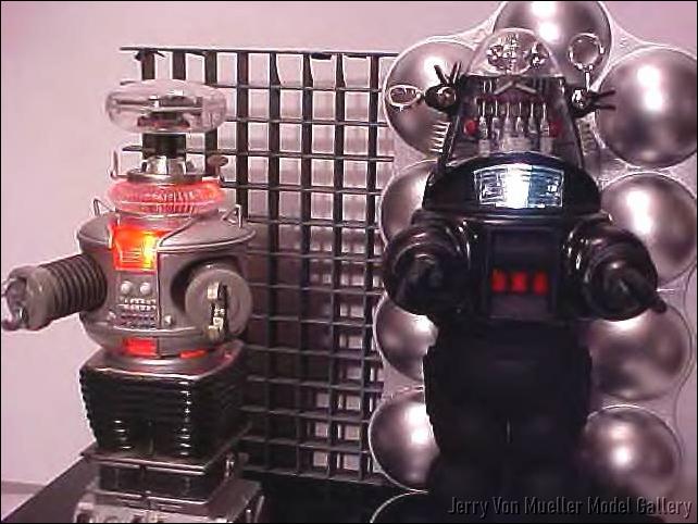 Robby the Robot and the B-9 Robot