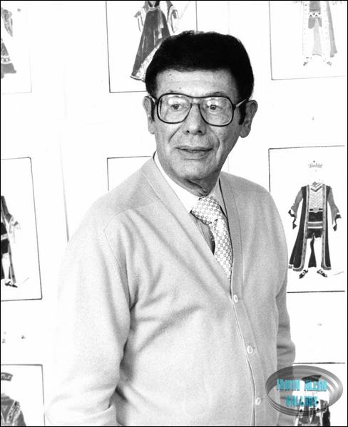 Irwin Allen with Alice Art
