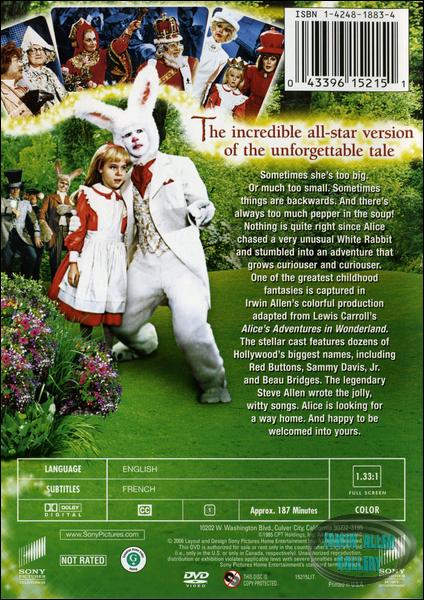 Alice in Wonderland  DVD