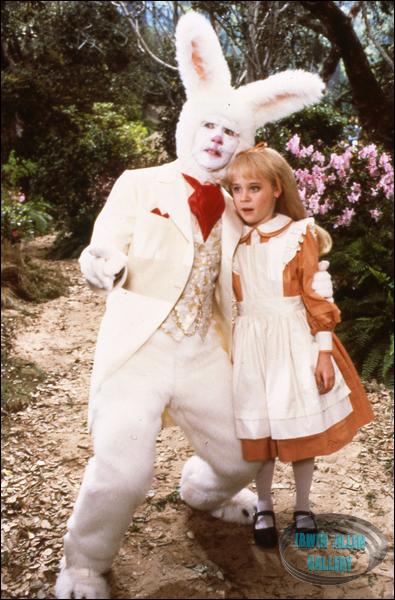 Alice and The White Rabbit (Red Buttons)