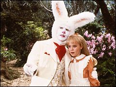 Alice and The White Rabbit (Red Buttons)