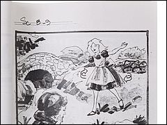 Alice in Wonderland and Pinocchio Xerographs and Drawings