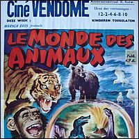 Belgian Animal World Poster