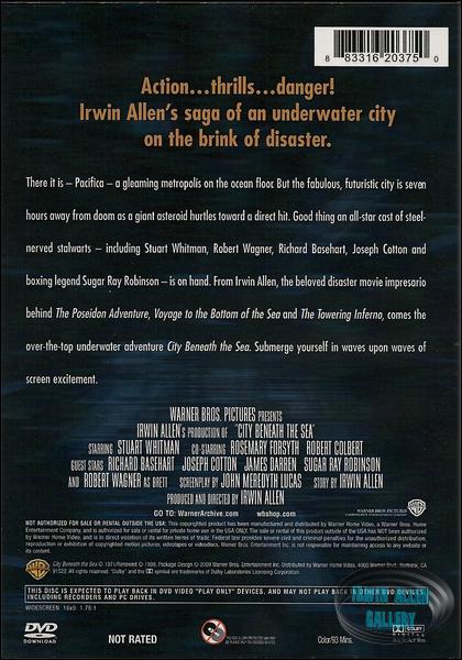 City Beneath the Sea DVD Front Cover