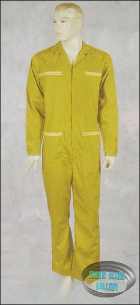 Yellow Worker's Jumpsuit