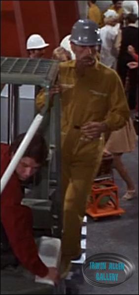 Ray Didsbury in Triton worker jumpsuit