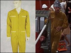 Yellow Worker's Jumpsuit