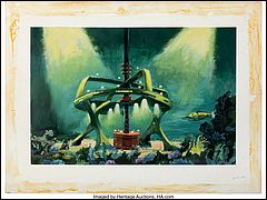 City Beneath the Sea Concept Art