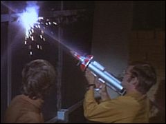 Charles Dierkop with Cutting Torch