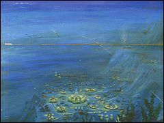 City Beneath the Sea Matte Painting