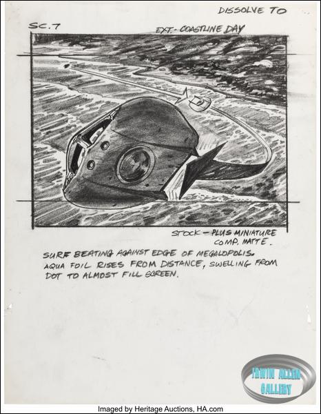 City Beneath the Sea Storyboards