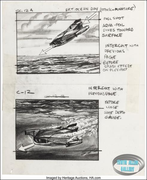 City Beneath the Sea Storyboards