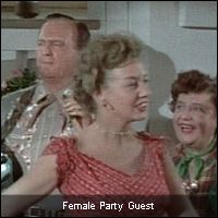 Female Party Guest
