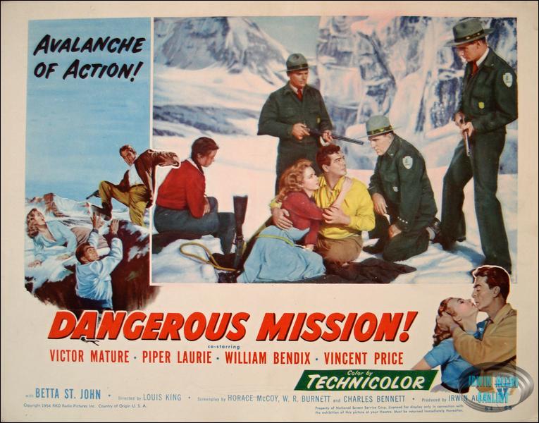Dangerous Mission Lobby Card
