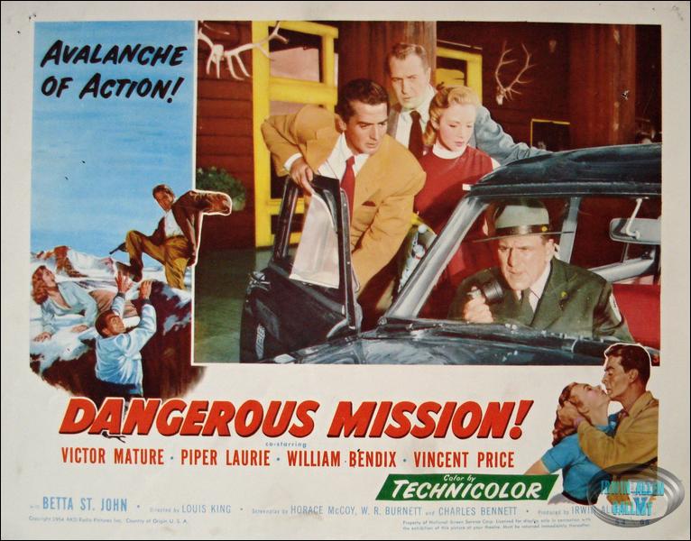 Dangerous Mission Lobby Card