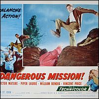 Dangerous Mission Lobby Card