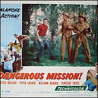 Dangerous Mission Lobby Card