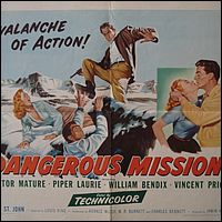 Dangerous Mission Poster