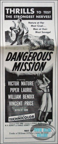 Dangerous Mission Pressbook