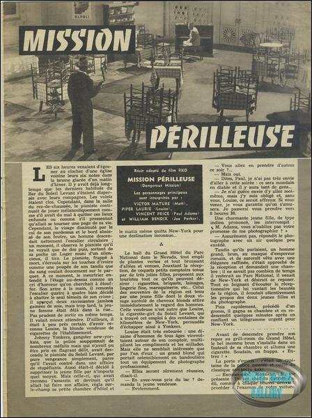 Amor Film No. 40 26 January 1955