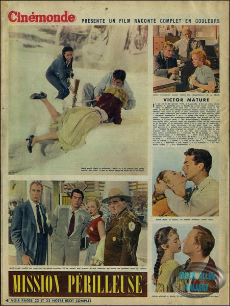 Cinemonde 7 January 1955