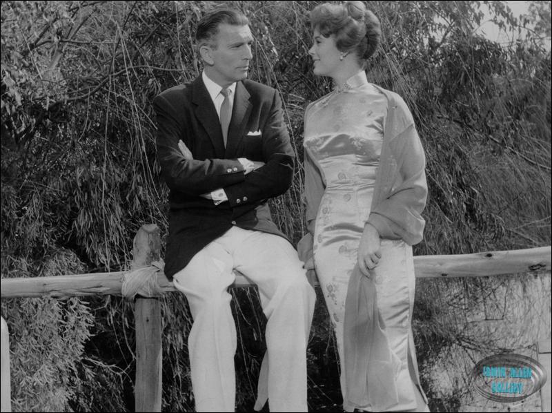 Michael Rennie and Jill St. John